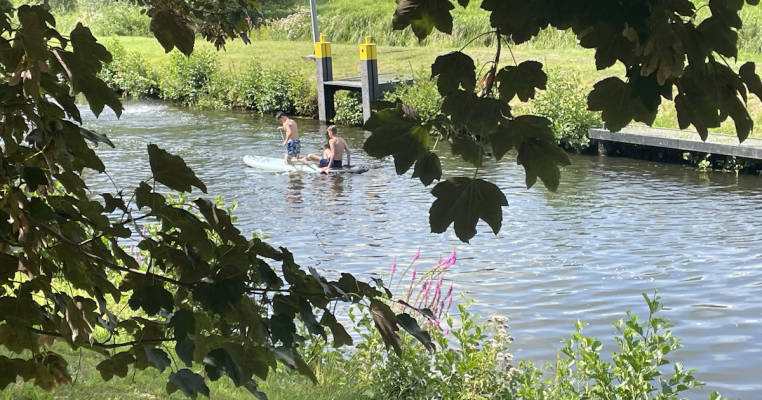 River Bath at the Old Paper Mill