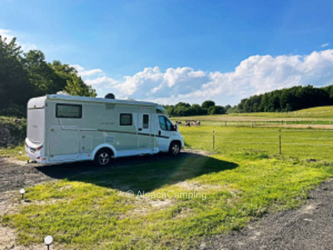 Ostseenaher Stellplatz mit Landblick #B