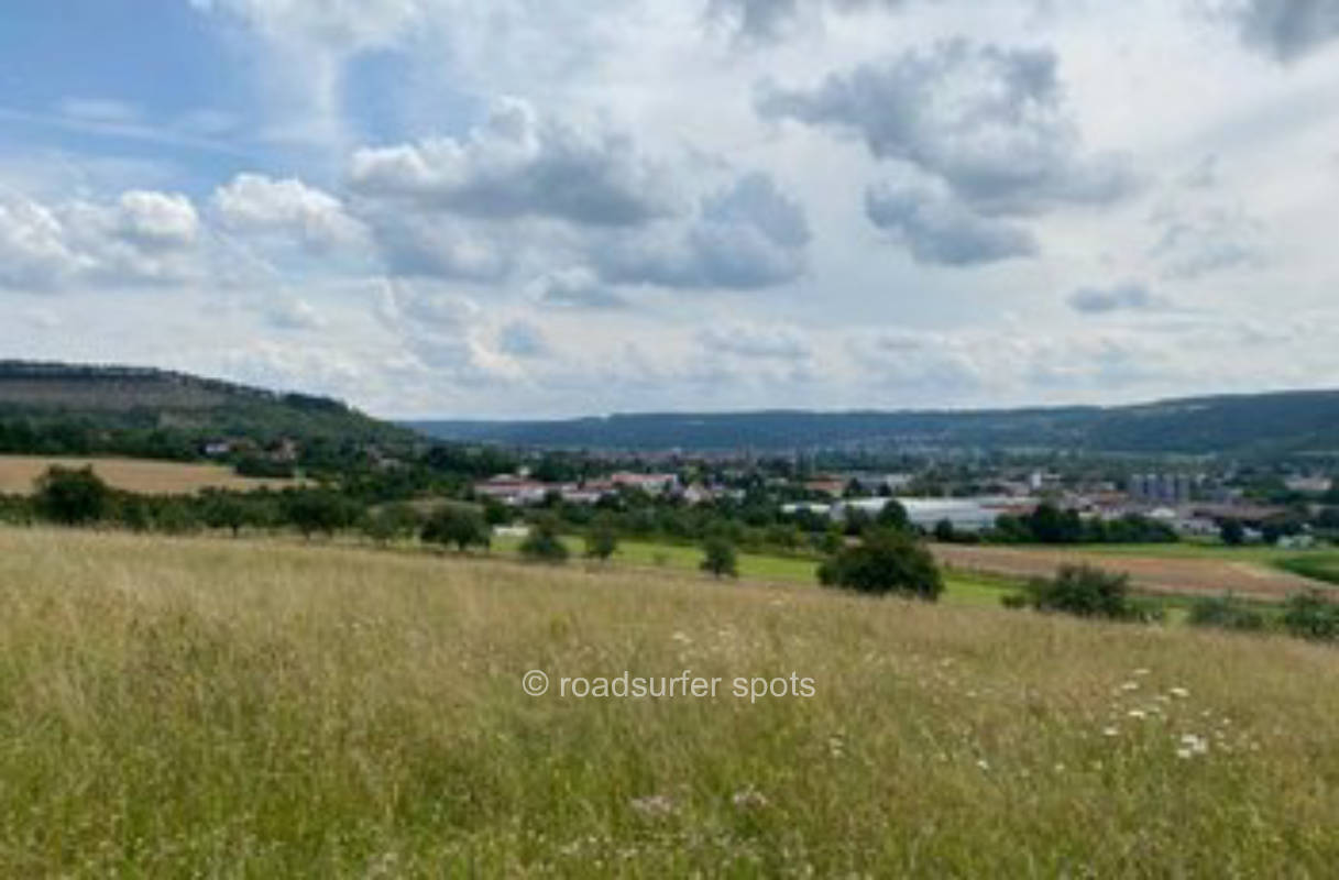 Pitch in the middle of nature with great view