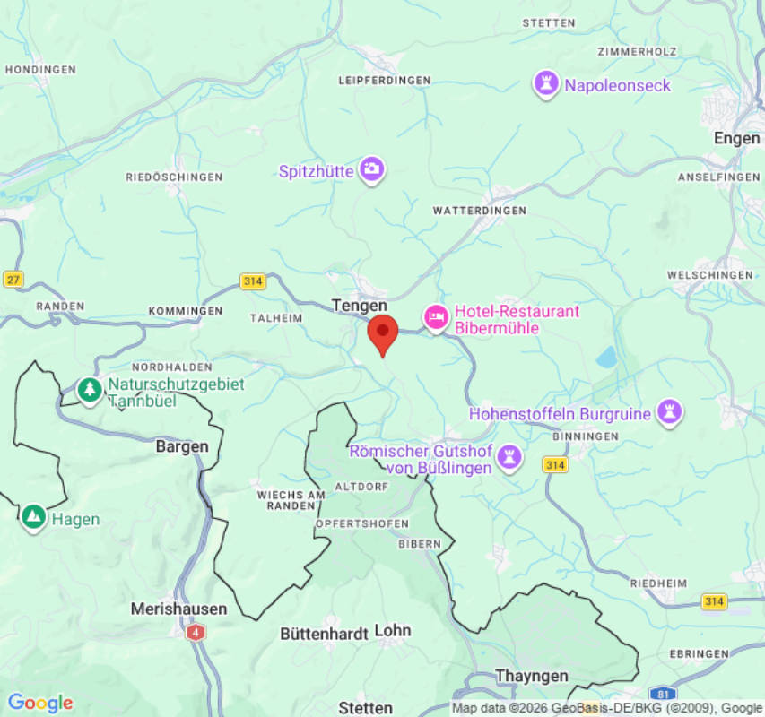 Streuobstwiese im Luftkurort Tengen