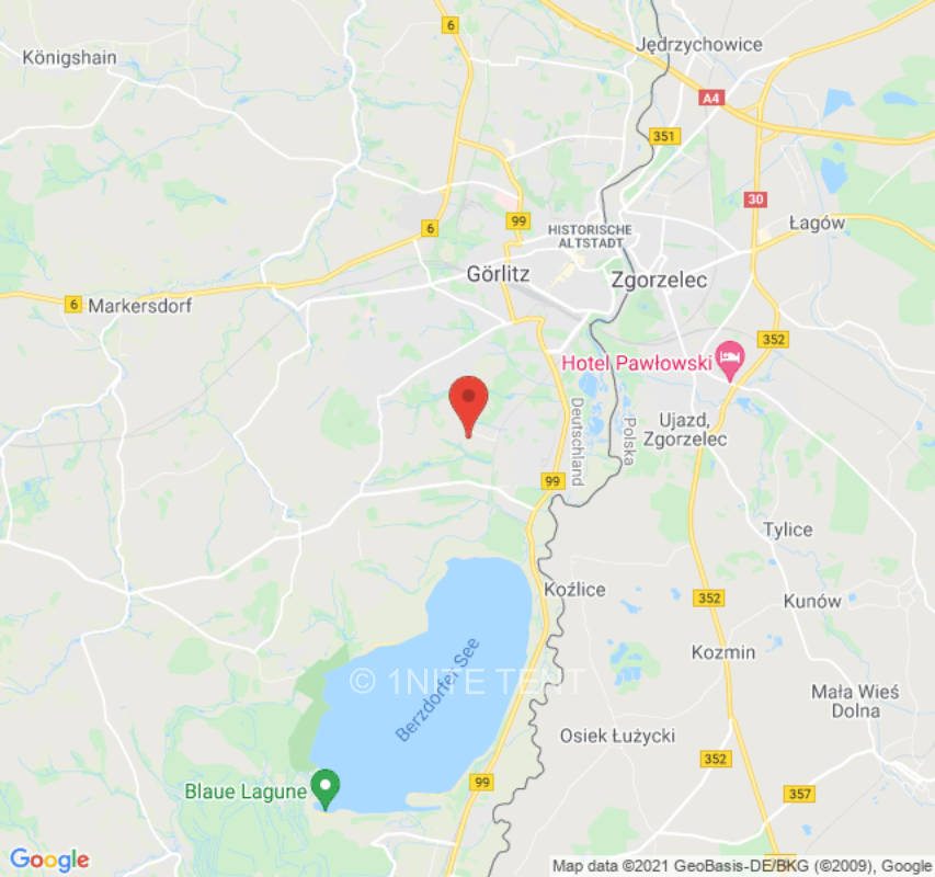 Camping site in Görlitz