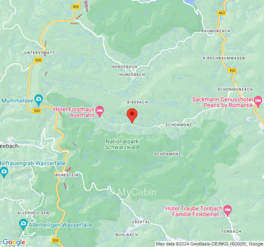 Wiese am Bach beim Nationalpark Schwarzwald