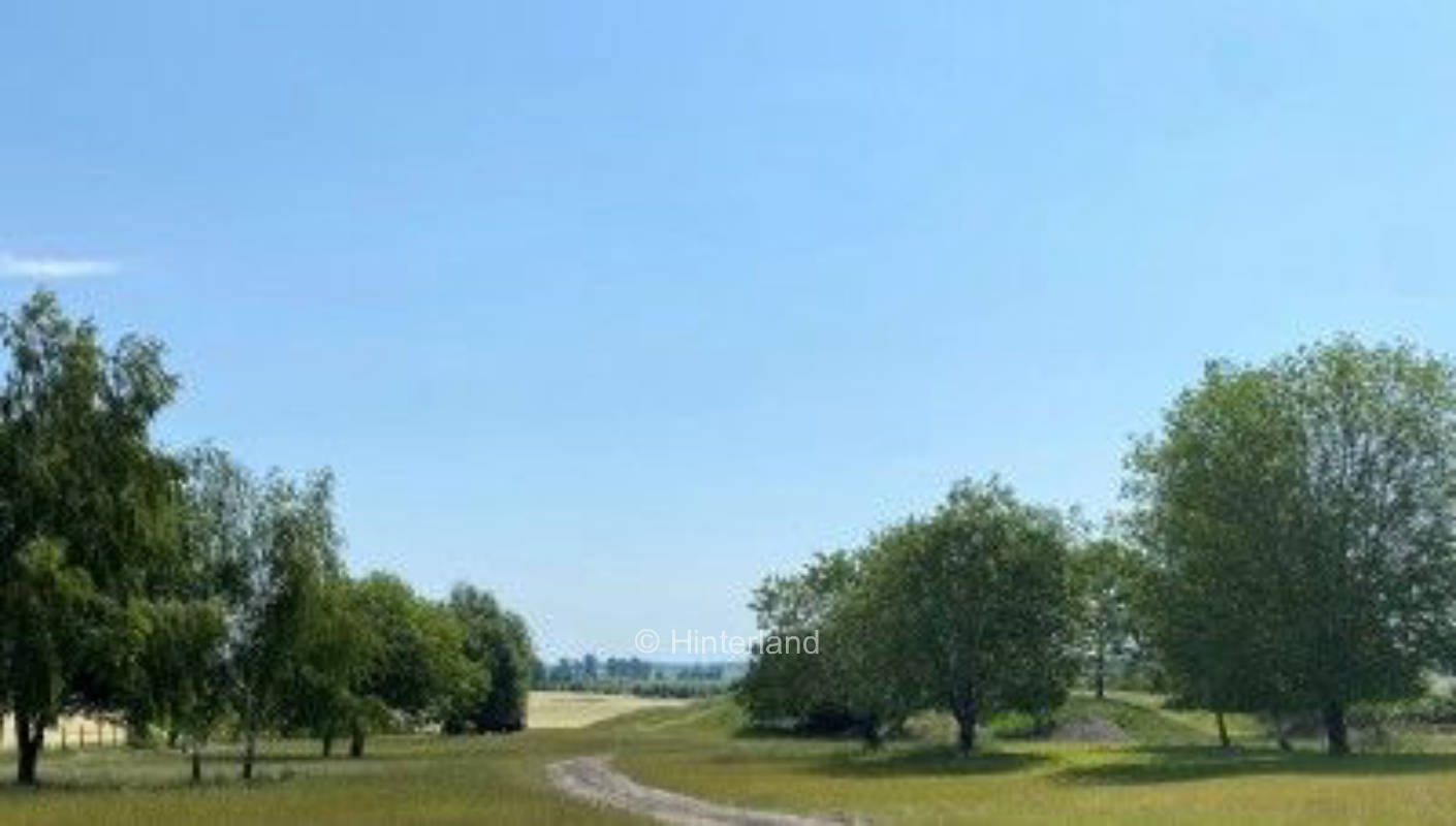 Fantastic natural plot near water