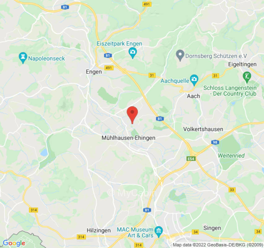 Blick auf Hegauvulkane im Bodenseehinterland