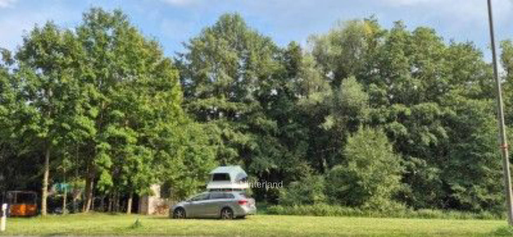Idyllische Wiese im Itzgrund in Oberfranken