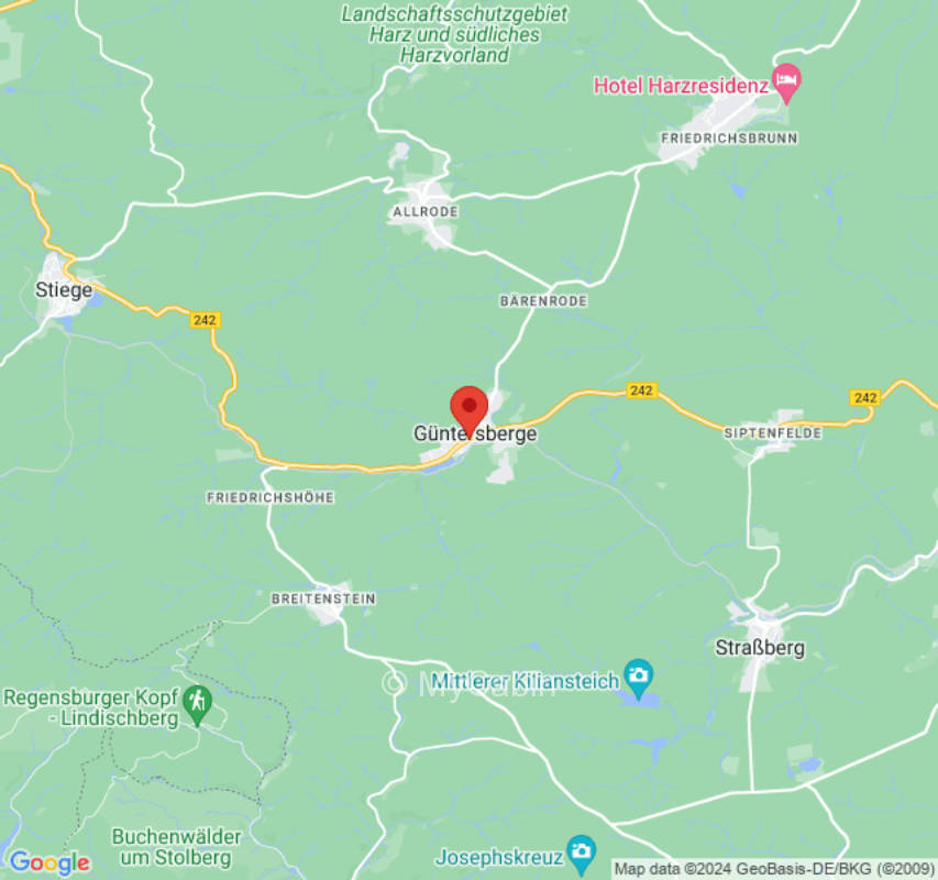 Platz im grünen Selketal