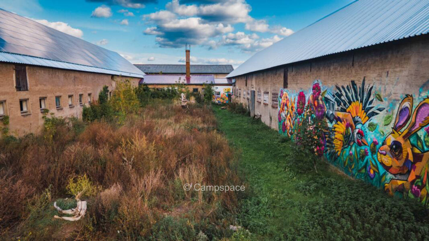 Stellplatz auf LPG Gelände