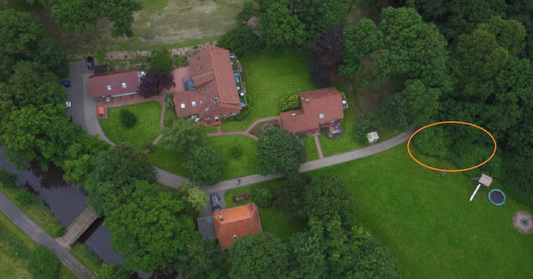 Pond property near the North Sea
