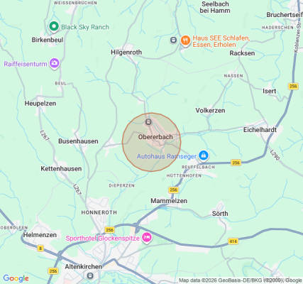 Campground in Obererbach (Westerwald)