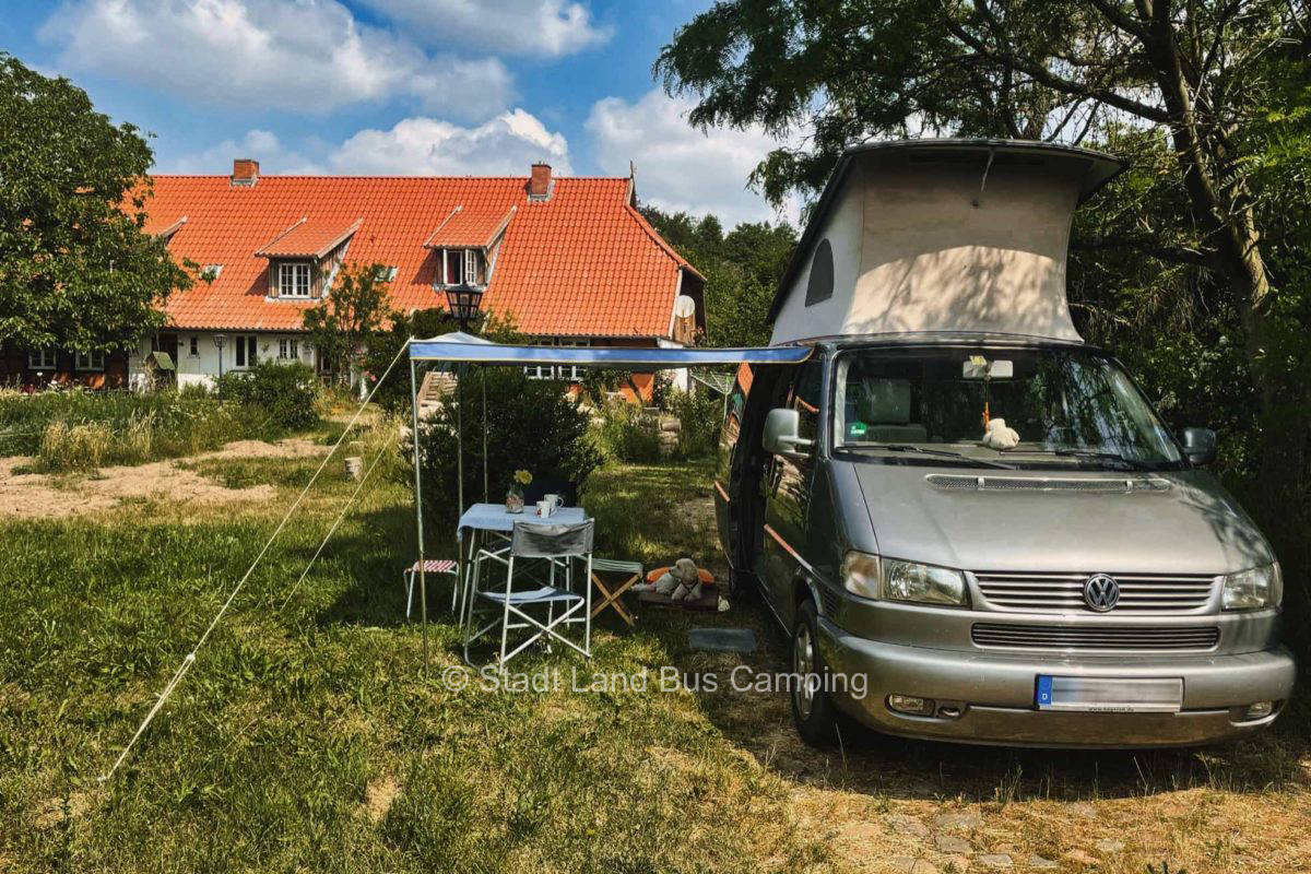 Gartenstellplatz im Biosphärenreservat Schaalsee - Eins
