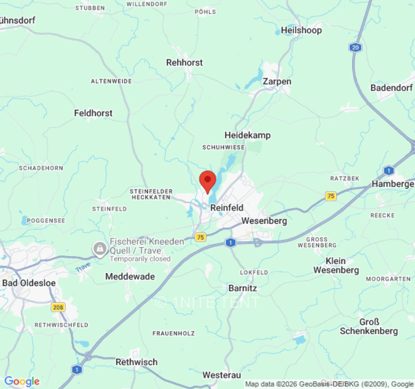 Zeltplatz in Reinfeld