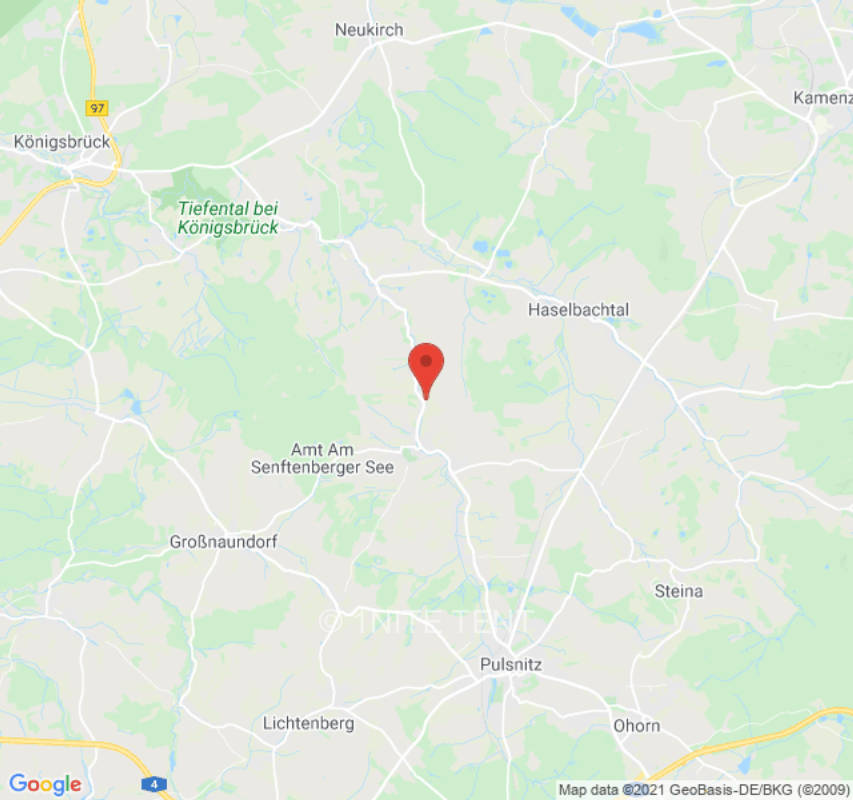 Zeltplatz in Pulsnitz, privater Stellplatz