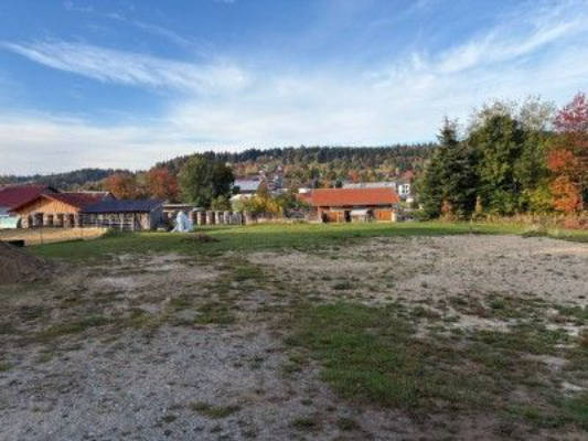 Dreiländereck Spot: Stellplatz mit Gartenhaus