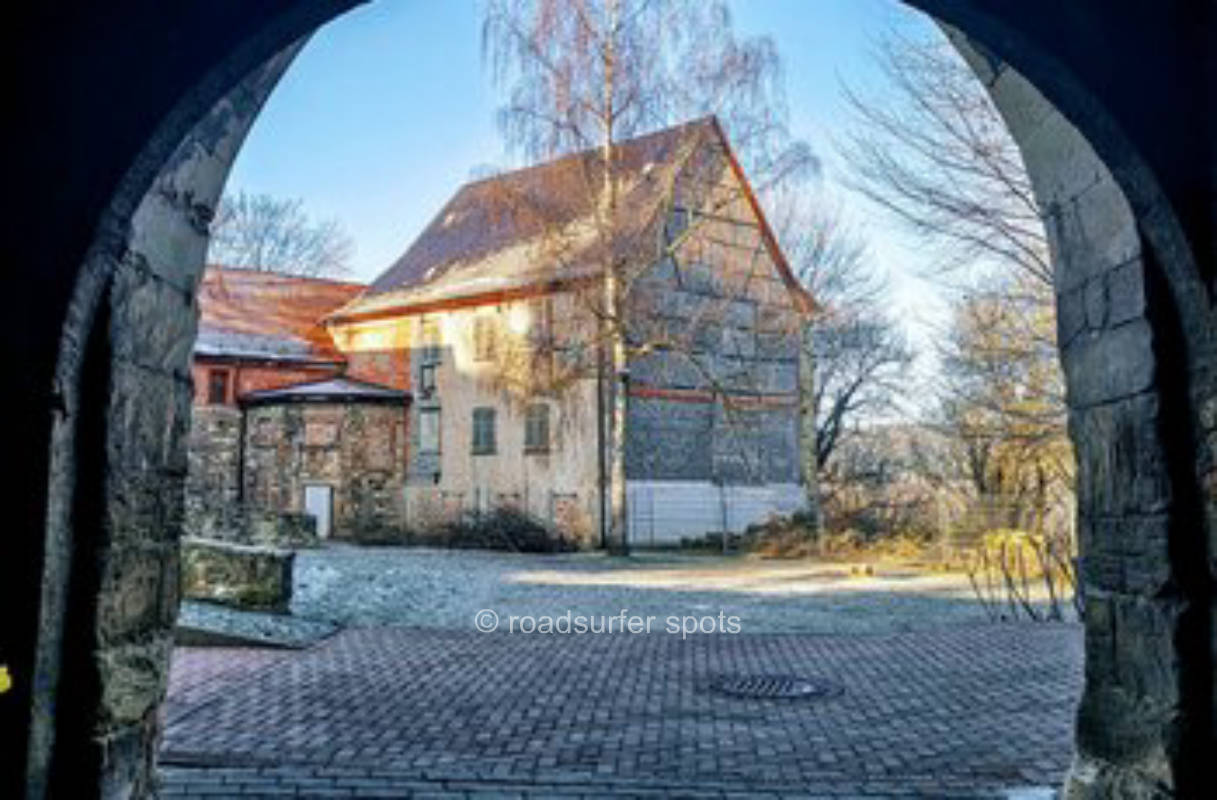 Castle square in Tannroda