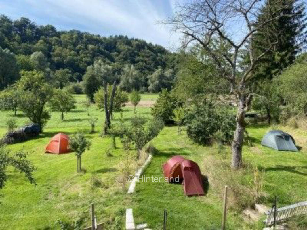 Privatcamping bei Weilburg direkt am Lahnradweg