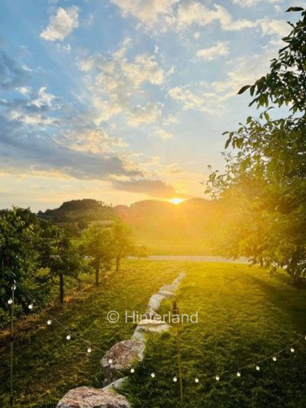 Ruhige Idylle im Vorgebirge des Schwarzwaldes, privater Stellplatz