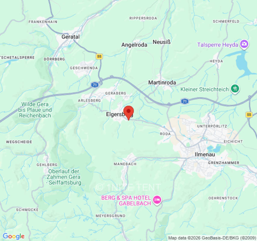 Zeltplatz in Elgersburg