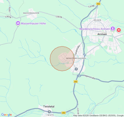 Tent campsite in Bad Arolsen