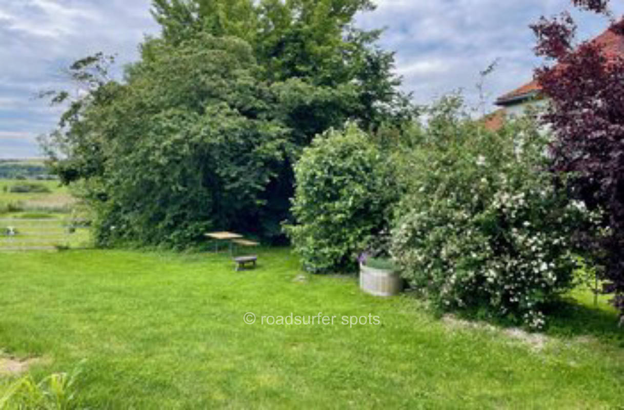 Camping auf der Alpakawiese