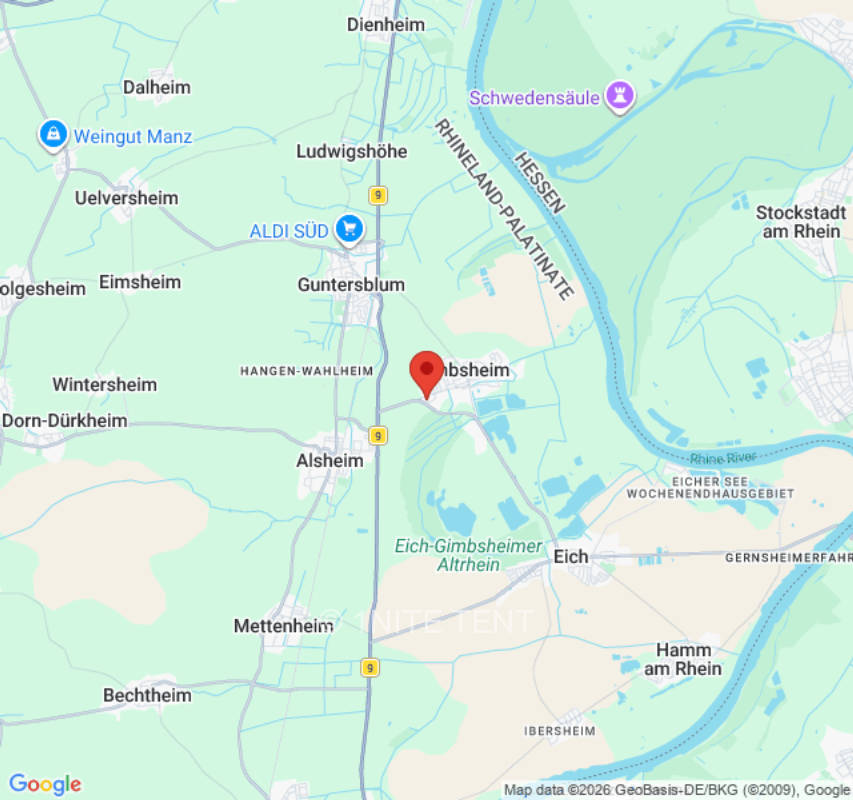 Zeltplatz in Gimbsheim