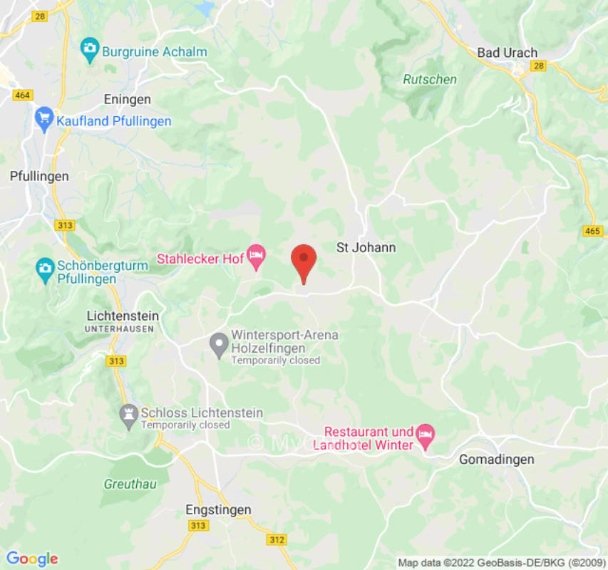 Flower meadows on the outskirts of the village