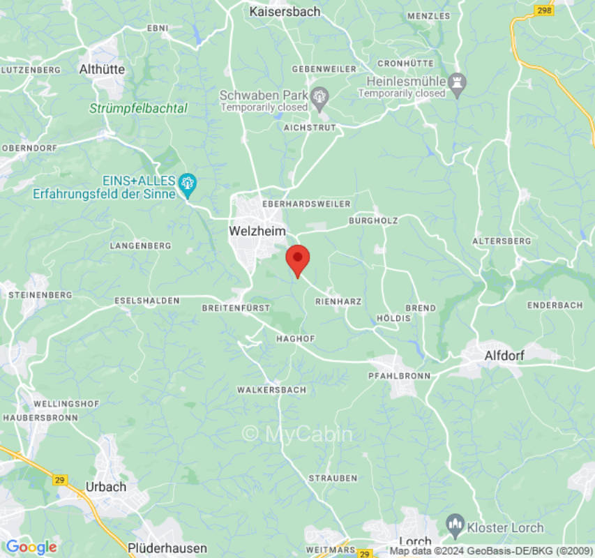 Kleiner Hof im Welzheimer Wald.