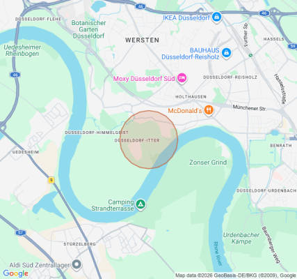 Campsite in Düsseldorf