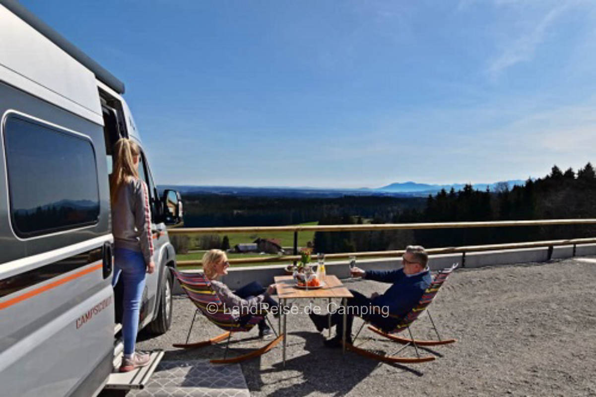 Pitch Fuchs with unique panoramic view!