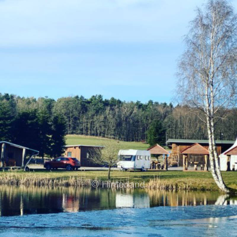 Camping in den Tannen & am Teich