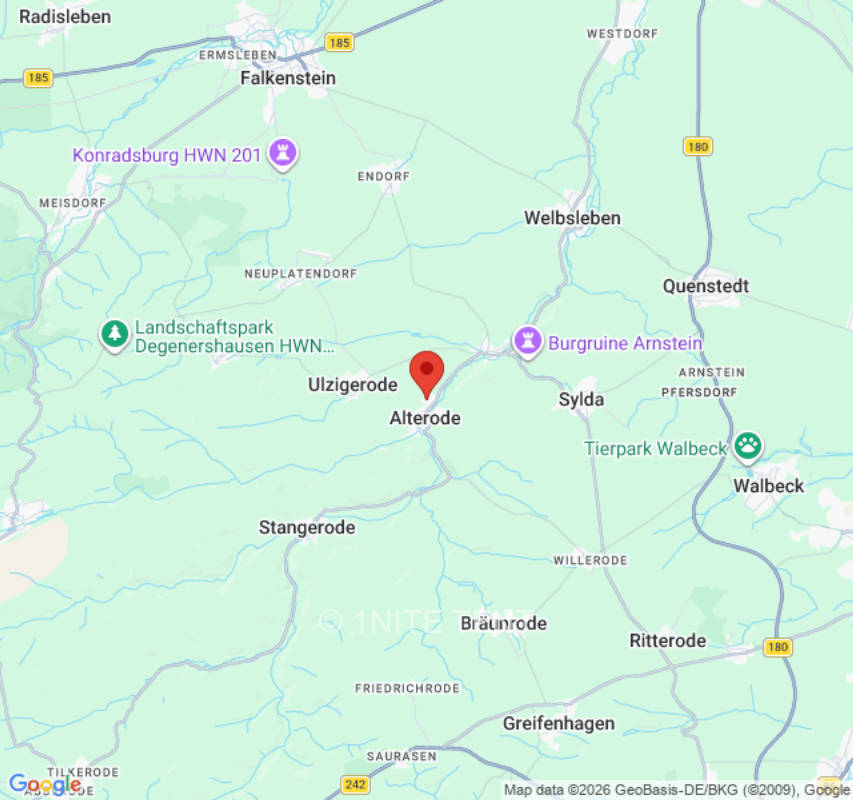 Zeltplatz in Alterode