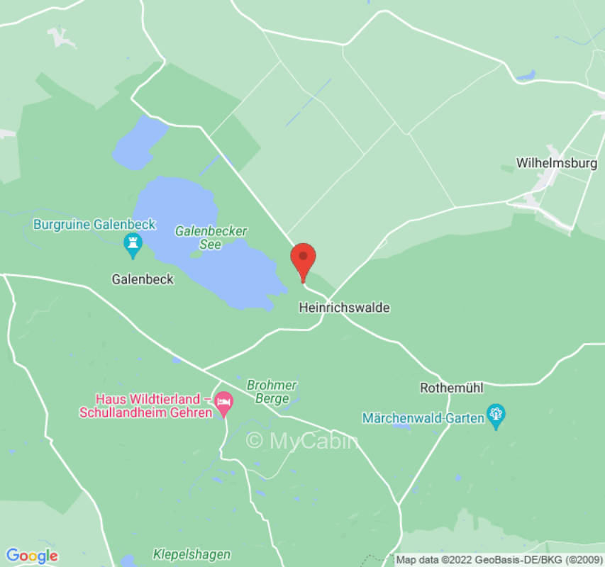 Kranichblick Galenbeckersee an den Brohmerbergen