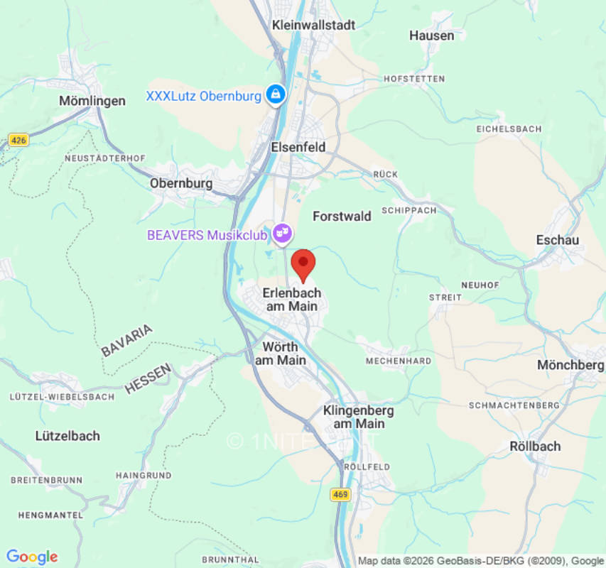 Zeltplatz in Erlenbach am Main