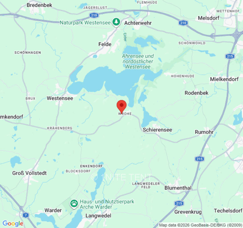 Zeltplatz in Westensee