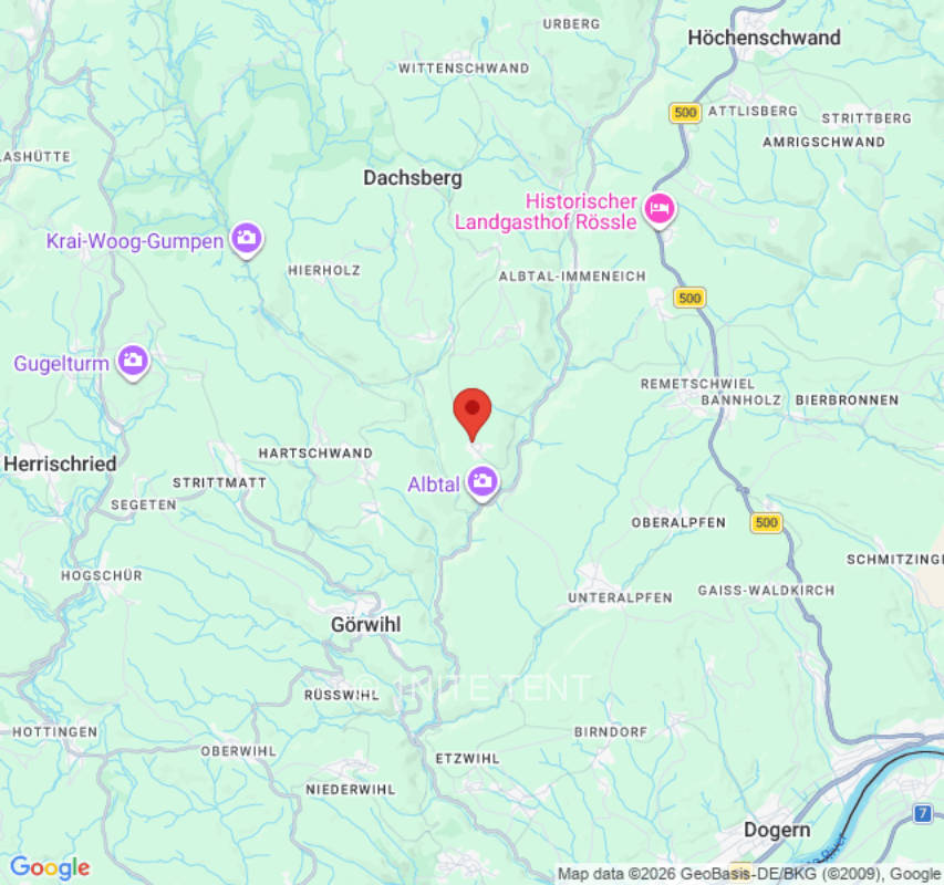 Zeltplatz in Dachsberg (Südschwarzwald)