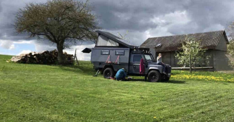 Camping direkt am Wanderweg „Kirchspiels Tälertour“
