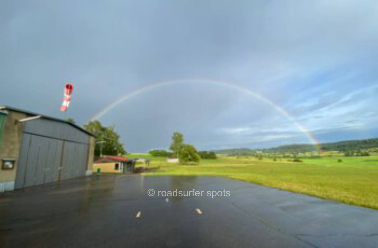 Overnight stay at the glider airfield