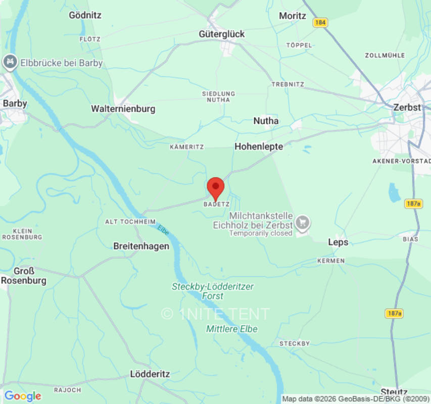 Zeltplatz in Hohenlepte