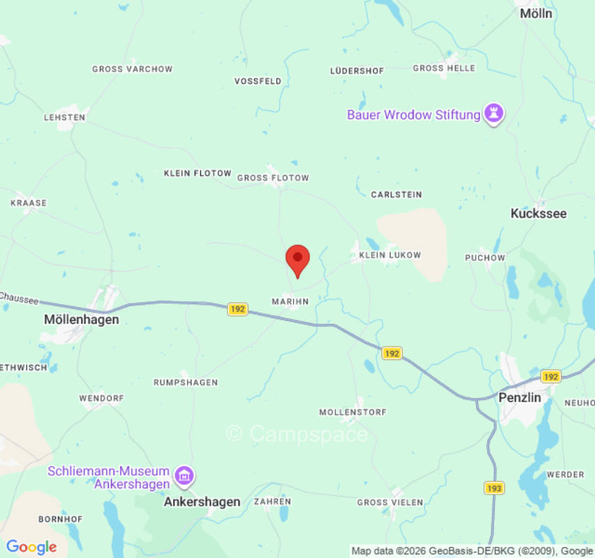 Platztyp für 6 Personen (Campspace 29730)