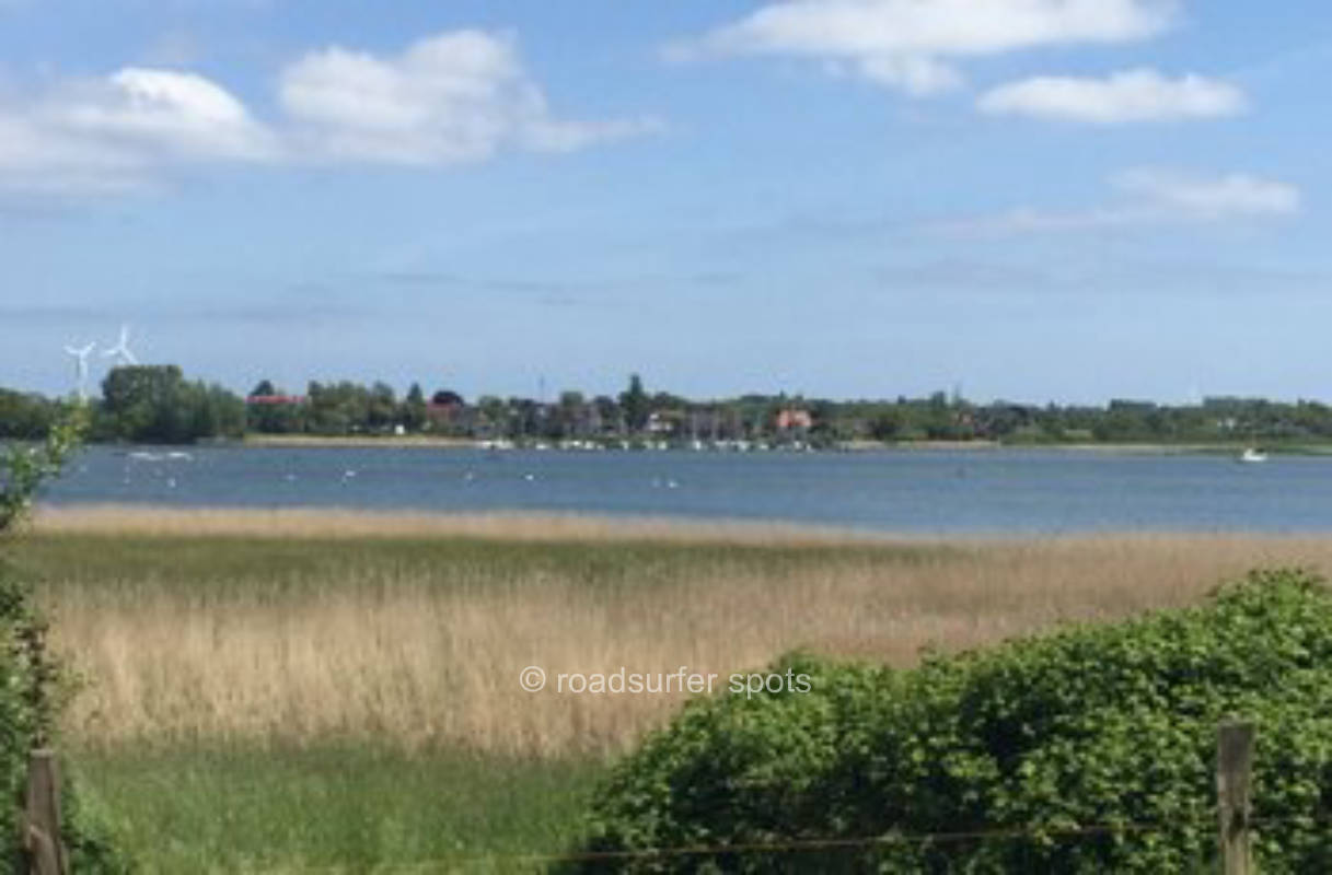 Camping mit Blick über die Schlei