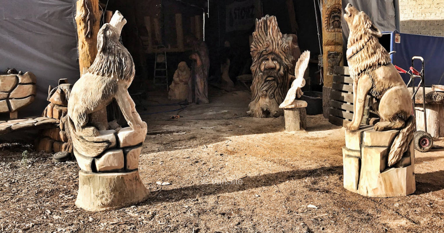 To the chainsaw carver