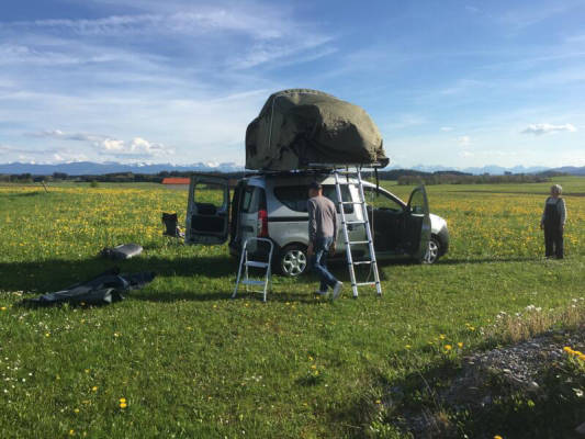 Short distance from B17/B472 to the slopes and Alpine panorama (Campspace 5579)
