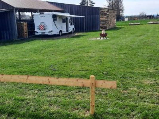 Stellplatz "Weitblick" im Land der tausend Teiche