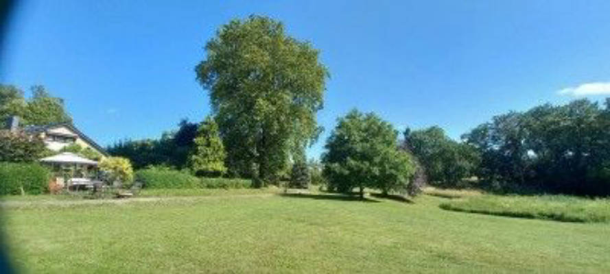 Ruhige Landschaft mit See - Camp am Landgut