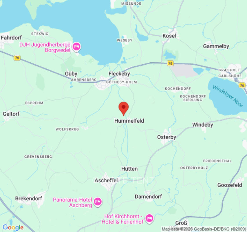 Zeltplatz in Hummelfeld