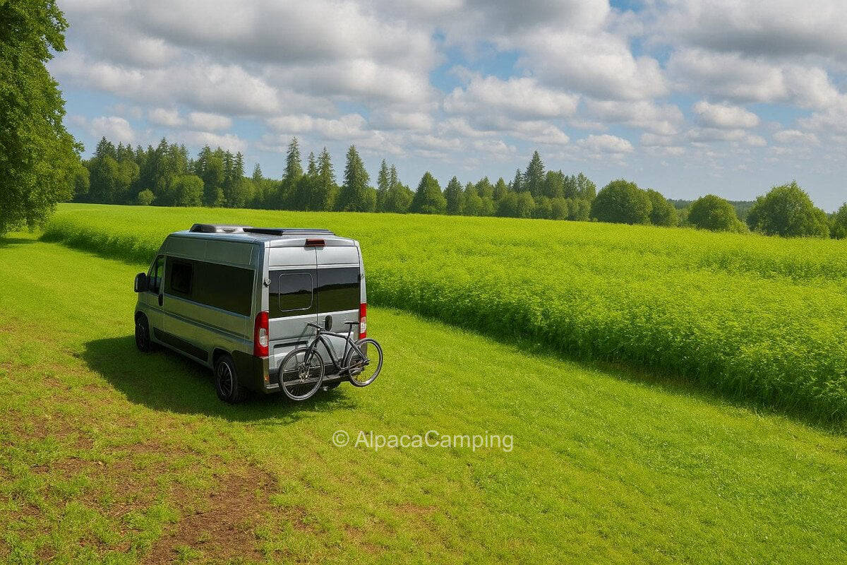 "A bed in the hemp field" #1