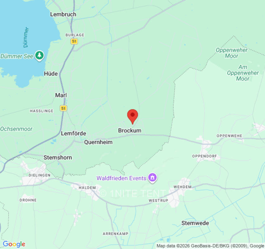 Zeltplatz in Brockum