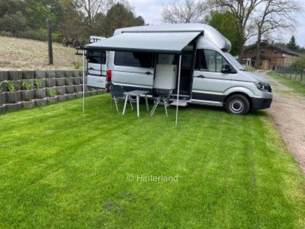 Naturstellplatz mit privaten Seezugang  & Hofnähe