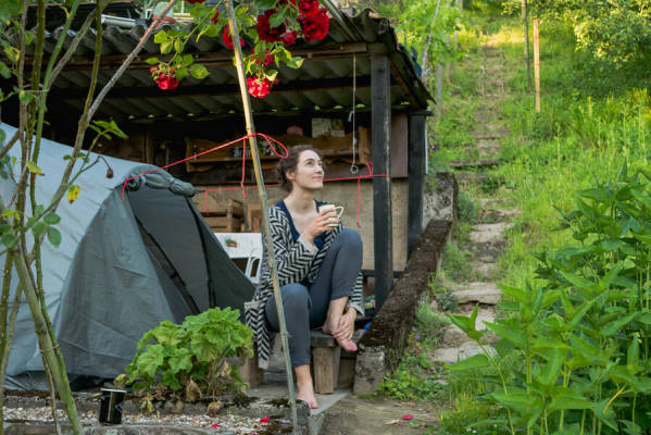 Zelten im Kirschgarten in Heidelberg (Campspace 379)