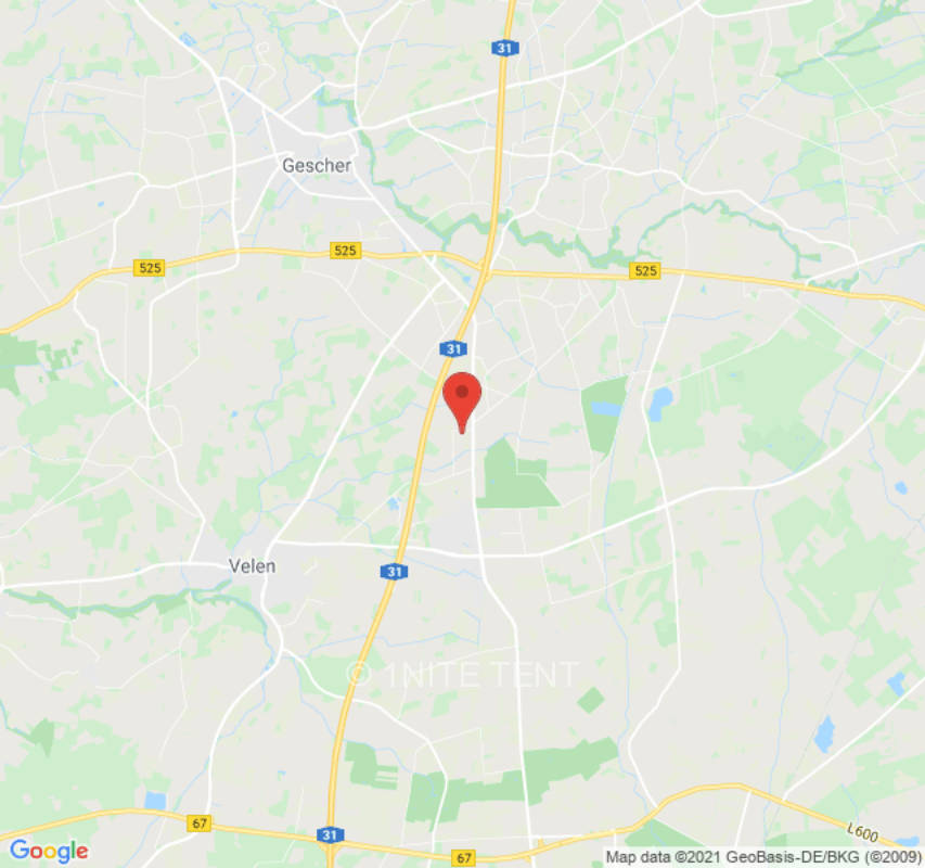 Zeltplatz in Gescher, privater Stellplatz