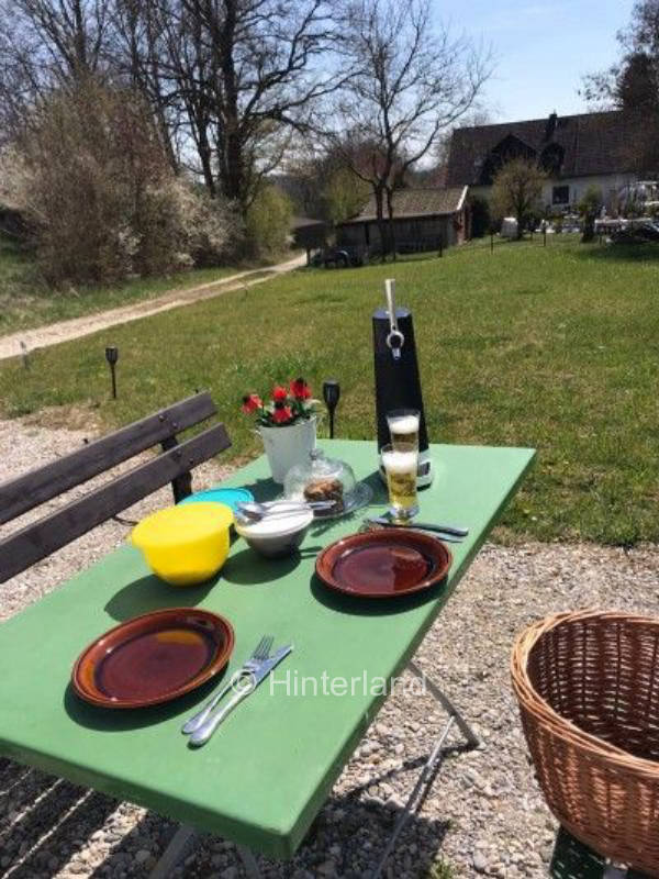 Stellplatz in der Natur